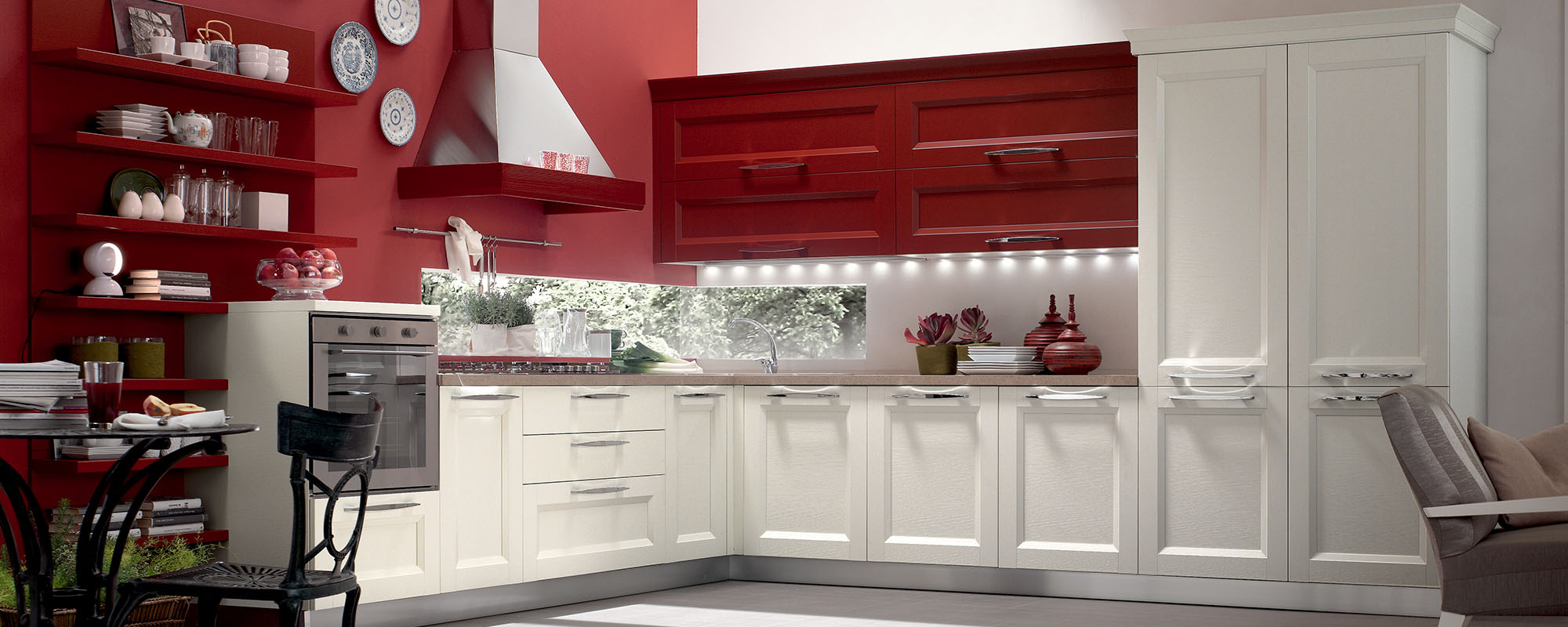 Cucine con ante a telaio in legno moderne: come sceglierle?